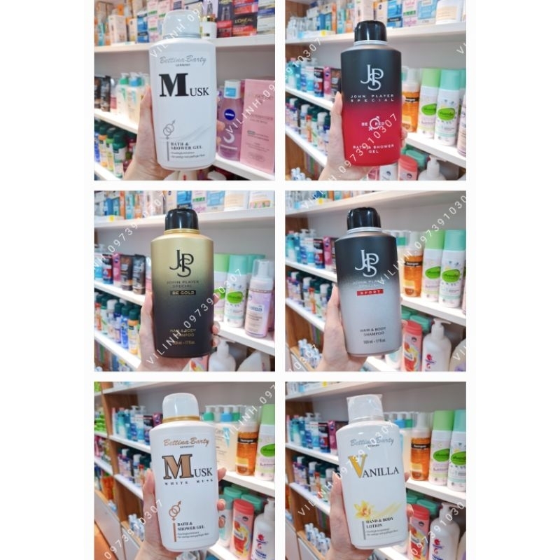 Sữa Tắm Musk JPS Vanilla Đức