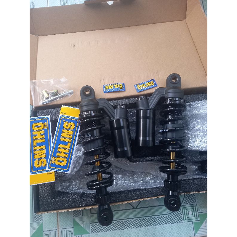 Cặp phuộc rcb bình dầu đen ti vàng gắn đc nhìu dòng xe máy