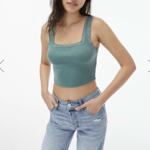 Áo 2 dây bản to AÉROPOSTALE dáng croptop quyến rũ, thanh lịch đủ màu