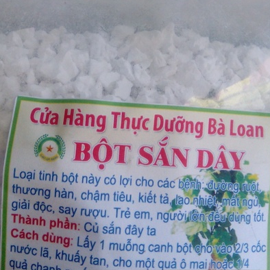 Bột sắn dây nguyên chất Thực Dưỡng Bà Loan 1kg