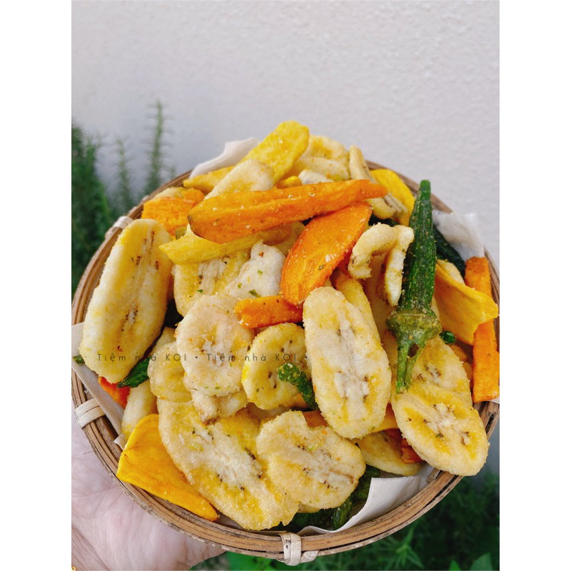 Rau Củ Sấy Giòn  | 300-500gr | Đặc sản Đà Lạt