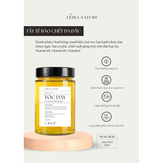 Leira nature | tẩy tế bào chết da đầu tóc dày