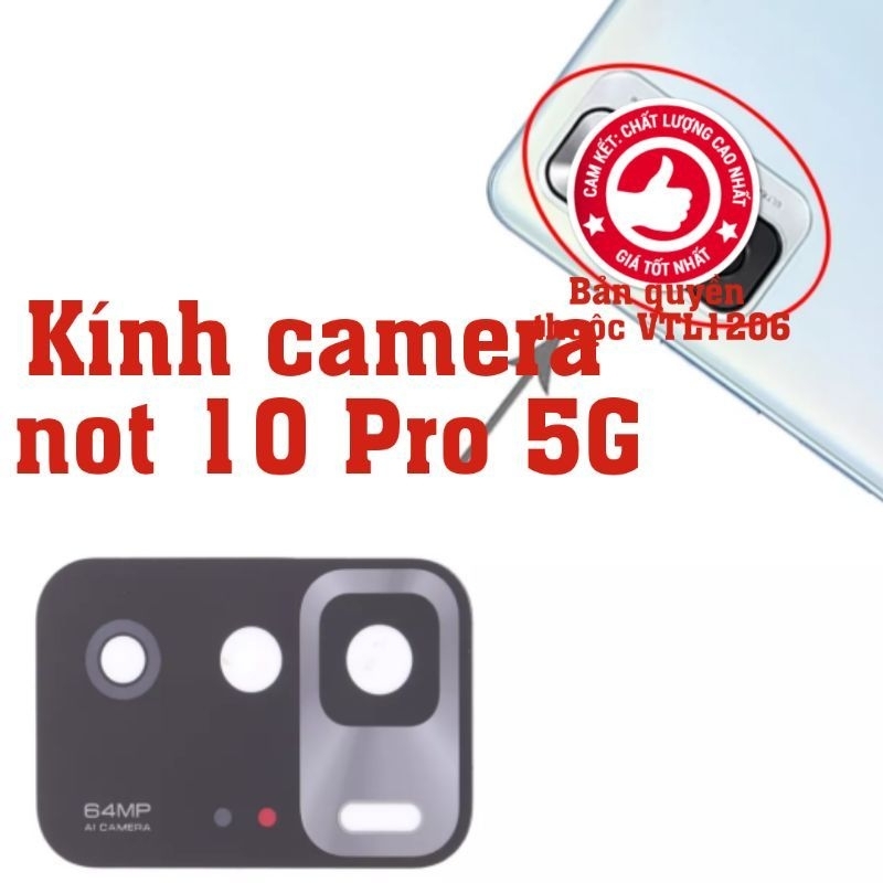 Kính camera Xiaomi Note 10 / note 10s /note 10 5G/ 10T pro /10 pro 5G 10 Prime chính hãng