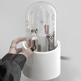 Hộp đựng cọ trang điểm , đựng bút đa năng cao cấp xoay 360 độ