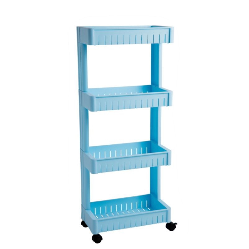 Kệ đa năng 4 tầng có bánh xe