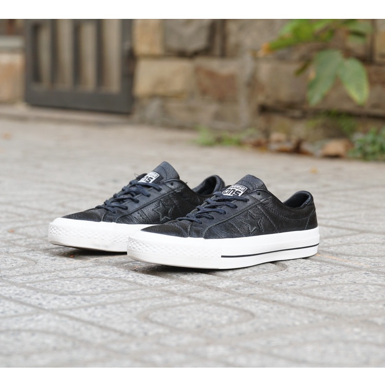 Giày Thể Thao CONVERSE ONE STAR LEATHER OX 153714C CŨ CHÍNH HÃNG