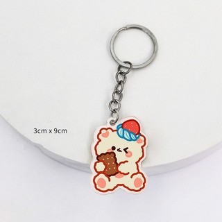 móc khoá bò sữa siêu xinh