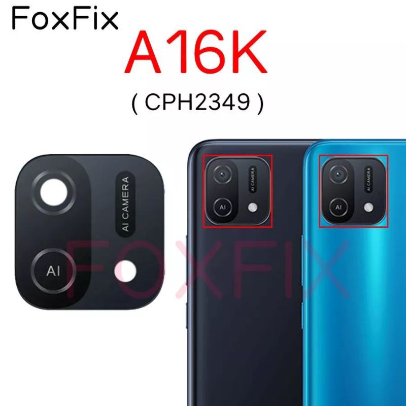 Kính Camera Oppo A16K , A16E