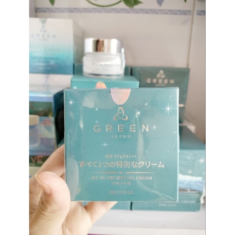 kem Face nhật Green dưỡng trắng da từ 3 đến 7 ngày