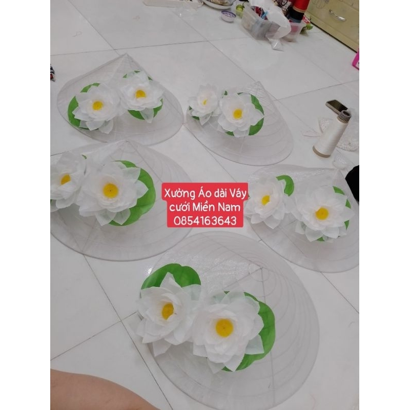 nón sen chụp ảnh