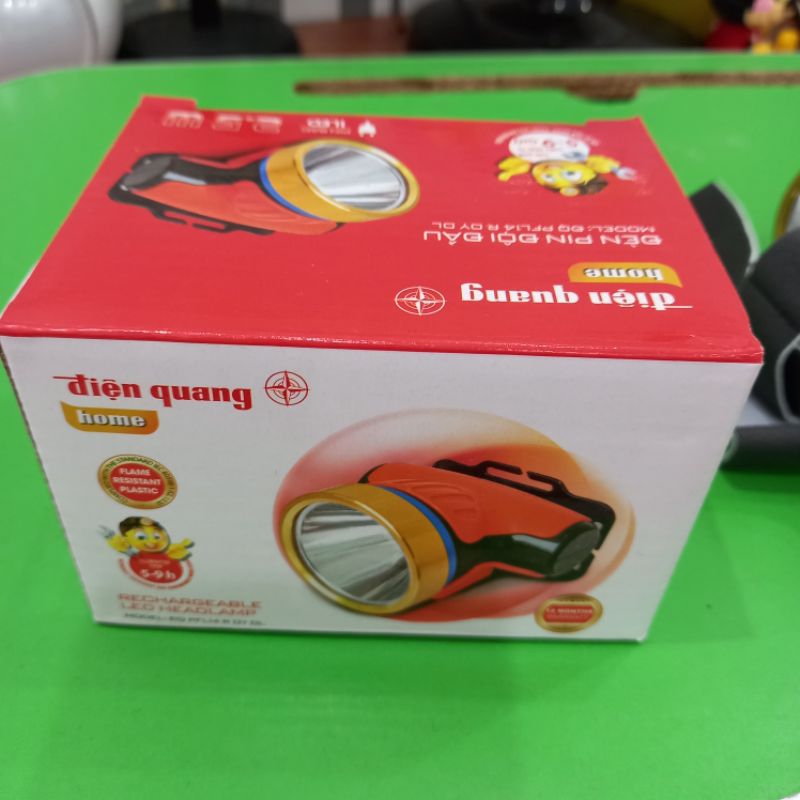 Đèn pin đội đầu Điện Quang ĐQ PFL14 R OY DL - công suất 2.5W - ánh sáng trắng