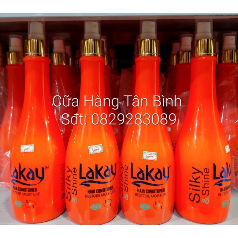 Sữa Dưỡng Tóc Lakay 350ml hương thơm trái cây dưỡng chất tự nhiên cung cấp dưỡng chất cân bằng độ ẫm chính hãng công ty