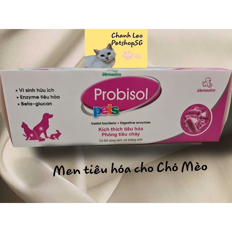 THANH LÝ XẢ KHO  ❣️ Men tiêu hóa Probisol cho Chó Mèo