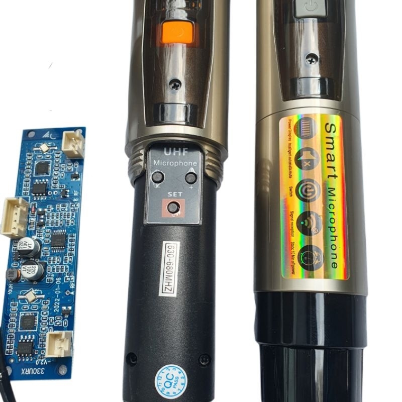 Micro Loa Kéo UGX21 UHF Sóng Xa Kim Loại Đổi Tần Số