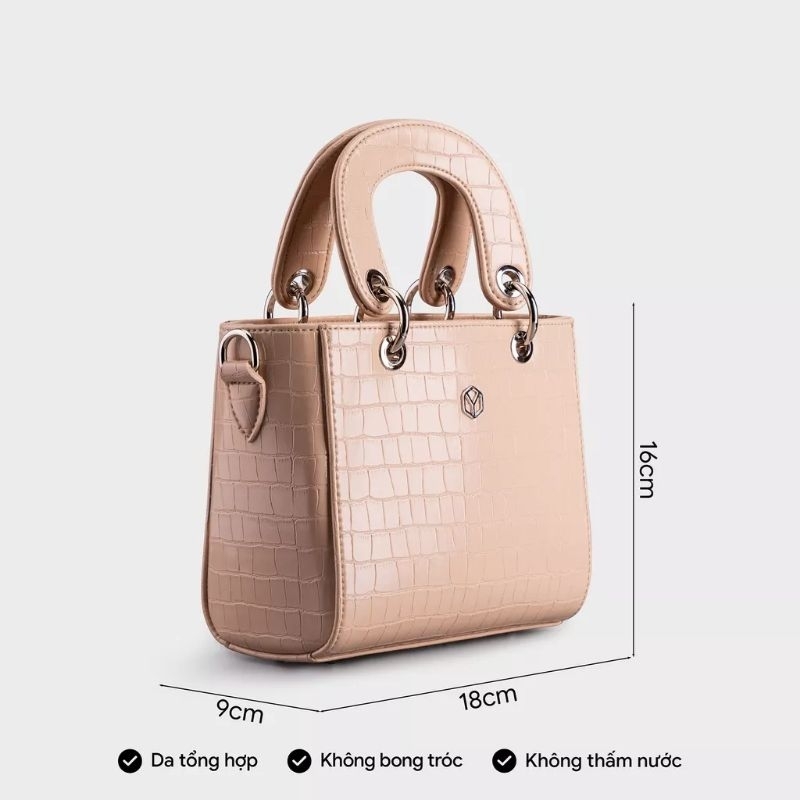 Túi xách nữ cầm tay Vân da cá sấu lady Yuumy YTX31