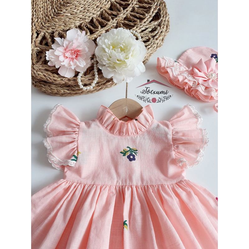 Body váy hoa tiểu thư cánh tiên cao cấp siêu chất - Tocxumi