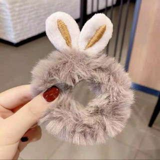 Dây cột tóc tai thỏ nhiều màu