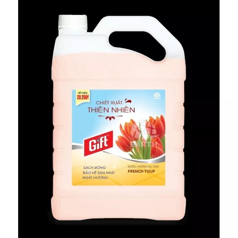 Nước Lau Sàn Gift 3.8kg  Hương Hoa Thiên Nhiên