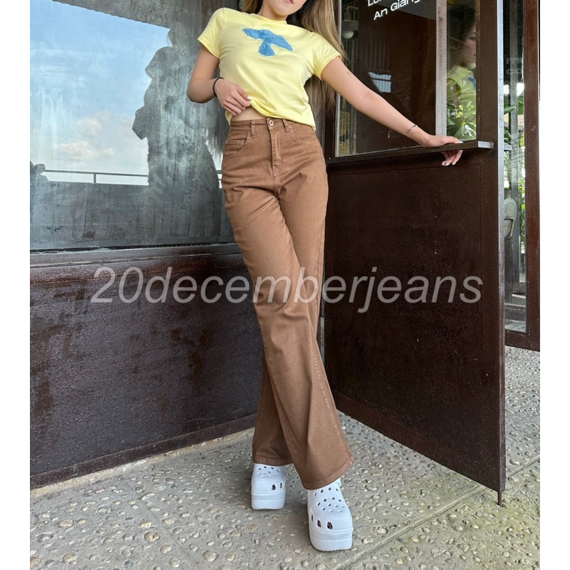 Quần Ống suông 3 màu 20decemberjeans mã 2081