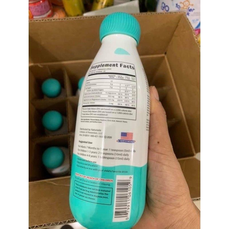 Canxi sữa Naturade Liquip Calcium date 28/2/24