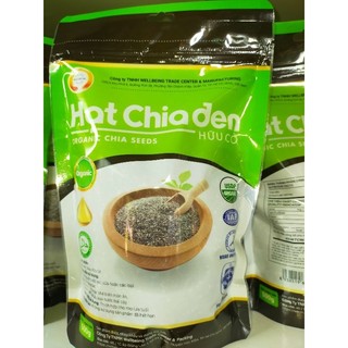 Hạt chia đen hữu cơ túi 500g