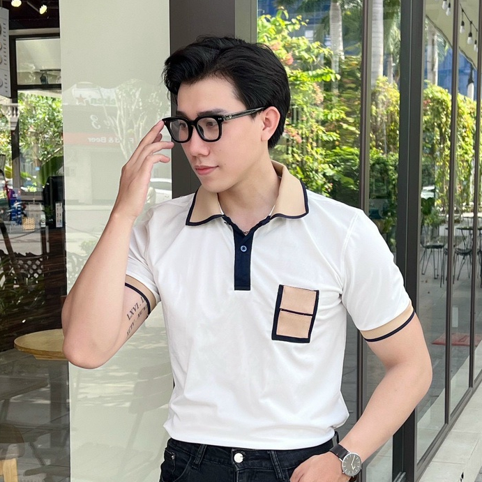 cotton cao cấp mềm mịn áo nam đẹp ngắn tay