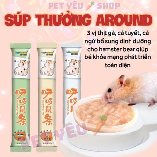 Súp thưởng hamster thức ăn hamster 🐀Freeship🐀 Mới 100% bồi bổ giúp hamster mập.mạp 🐹🐹