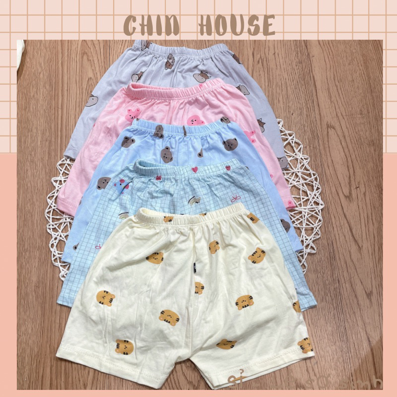 COMBO 10 QUẦN ĐÙI THUN LẠNH VẢI QC CAO CẤP SIÊU MỀM MÁT CHO BÉ (sỉ inbox)