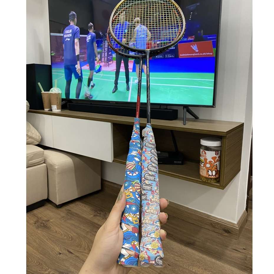 Quấn Cán Vợt Cầu Lông Tennis Zarsia Chính Hãng Số 1 Nội Địa Trung Chống Trơn Mồ Hôi Tay