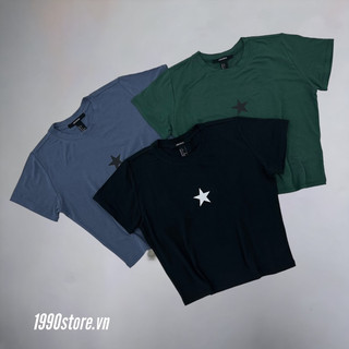 Áo thun lụa in ngôi sao 3 màu vnxk