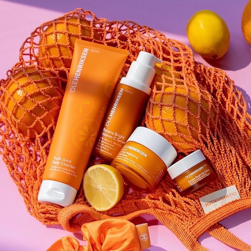 Set 4 món dưỡng sáng da Find Your Glow Olehenriksen Brightening Skincare