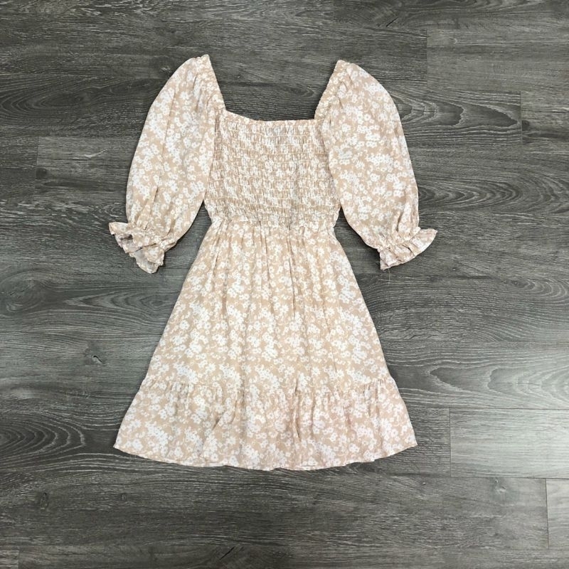 Đầm voan in hoa có bigsize