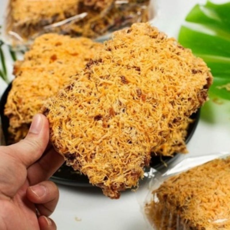Cơm cháy gạo lứt siêu chà bông