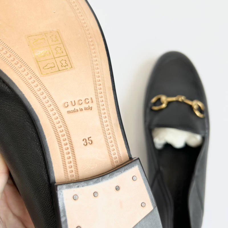 Loafer Gucci đen chính hãng