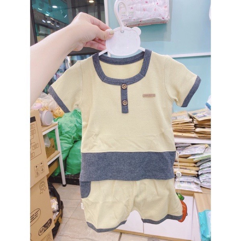 Xả hàng bộ cộc tay uala dành cho bé từ 12-18m đến 36m