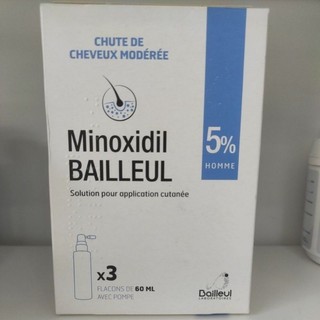 Xịt mọc tóc minoxidil 5% h. 3 chai