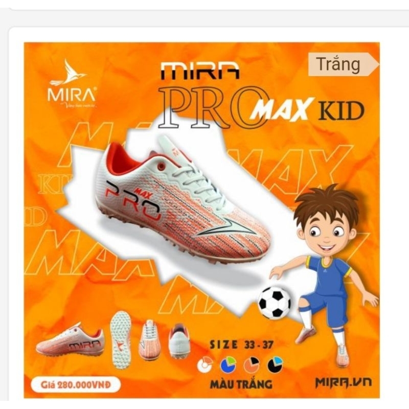 Giày Mira Promax Kid cho Trẻ Em