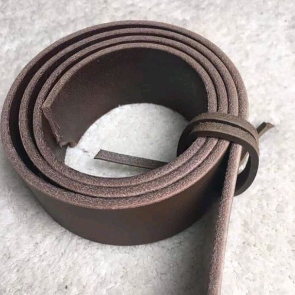 Dây Nịt Thắt Lưng Nam Da Bò Nguyên Tắm Dây Không Mặt bản 3.7cm đục 5 lổ bảo hành 24Tháng