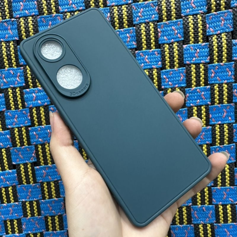 Ốp lưng Oppo Reno 8T 5G / A1 pro 5G dẻo màu mềm mịn ôm máy bảo vệ camera