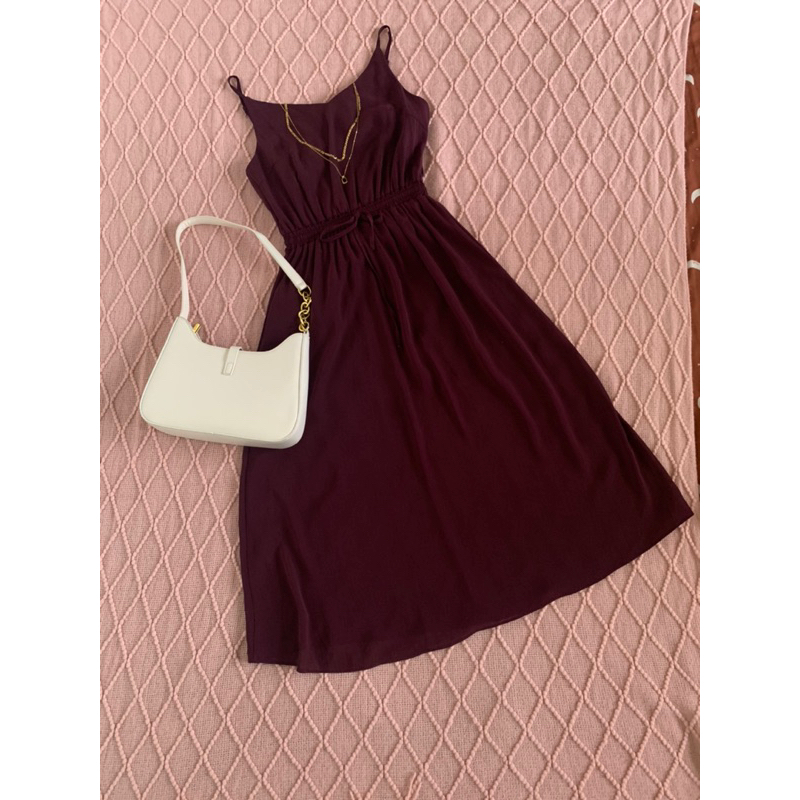 Đầm voan 2 dây size S-M lớn