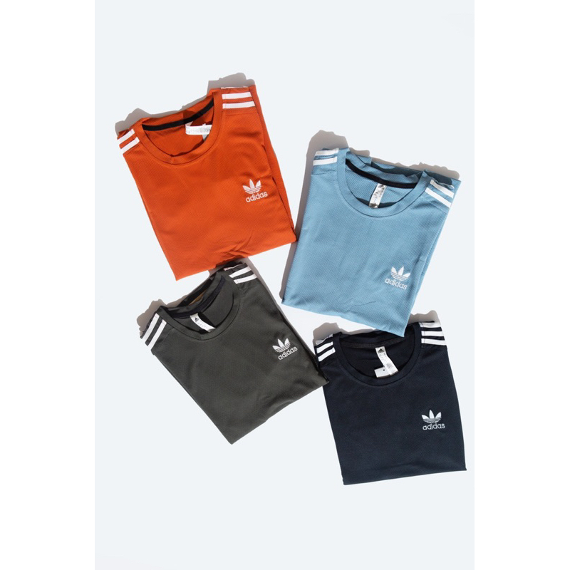 Bộ thể thao cộc tay nam, bộ xốp nam thêu logo cao cấp chất liệu vải xốp bóng co dãn thấm hút mồ hôi tốt