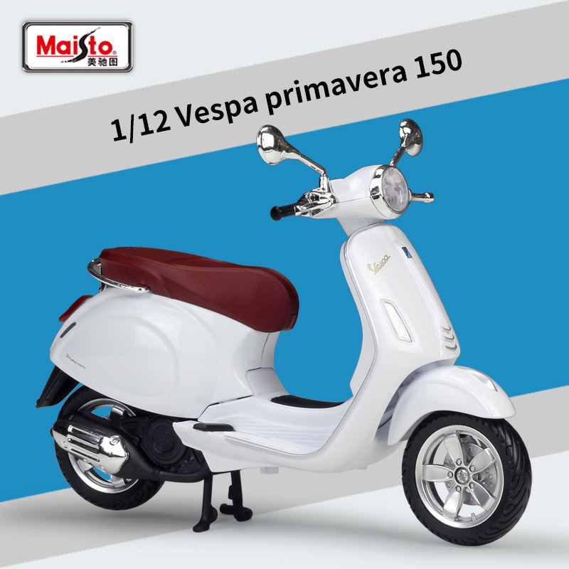 Mô hình xe Vespa Primavera tỉ lệ 1:12 hãng Maisto