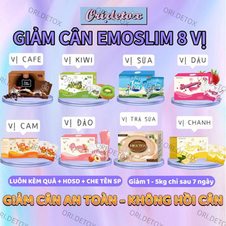  FREESHIP + QUÀ KHỦNG  Detox nước uống giảm cân 8 vị trái cây - giảm béo - giảm mỡ bụng 😌 