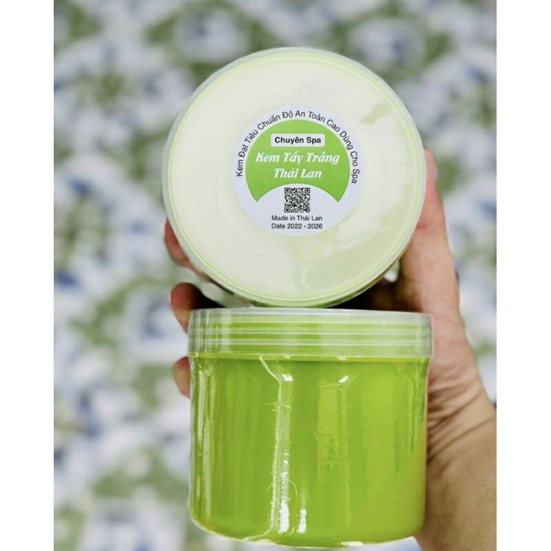 Kem tẩy trắng mạnh body thái lan chuyên spa hủ 500gr xanh | BigBuy360 - bigbuy360.vn