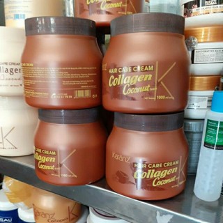 Hấp dầu(kem ủ tóc) Dừa Collagen Karanz 1000ml