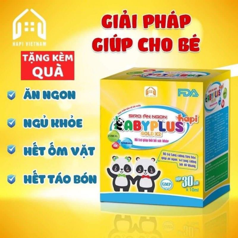 Siro ăn ngon Baby Plus chính hãng