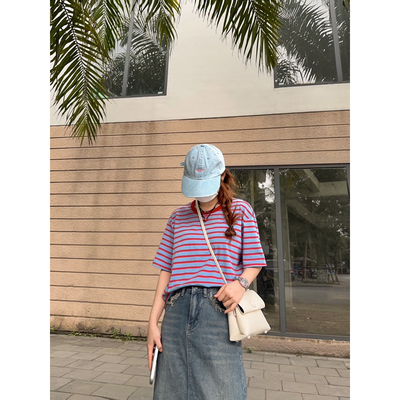 ÁO PHÔNG GAP KẺ NGANG HÀNG VNXK