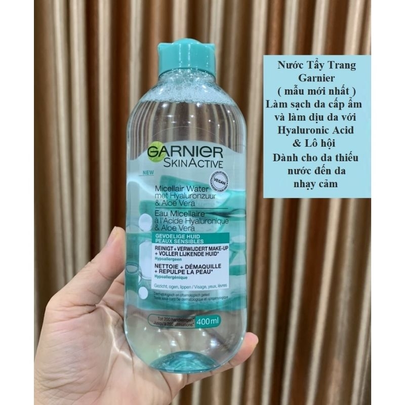 Nước Tẩy Trang Dịu Nhẹ Sạch Sâu GARNIER 400ml