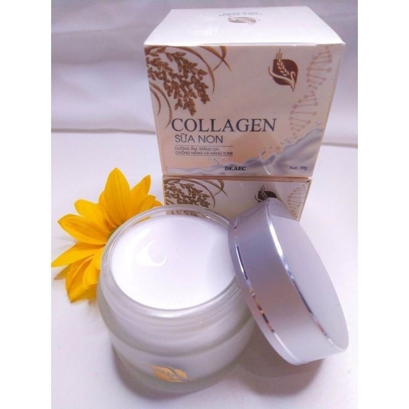 kem collagen sữa non dưỡng ẩm trắng da chống nắng femmiu