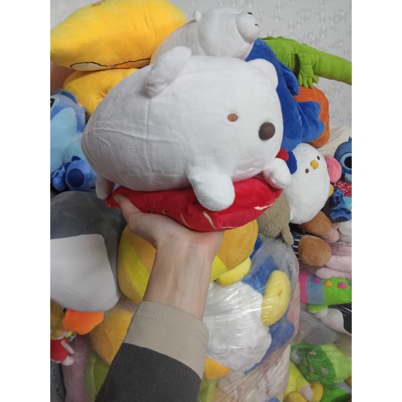 Gấu bông sumiko coslay cá chất miniso